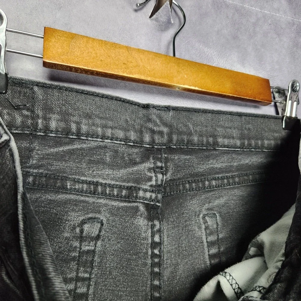 Levis 510 Skinny Fit Jeans Mens 32 to 34x30 Faded Black Denim‎ Pants